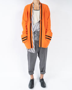 SS17 Orange Boxing Cardigan 1 of 1 Sample