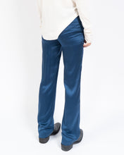 Load image into Gallery viewer, SS14 Silk Satin Trousers Blue