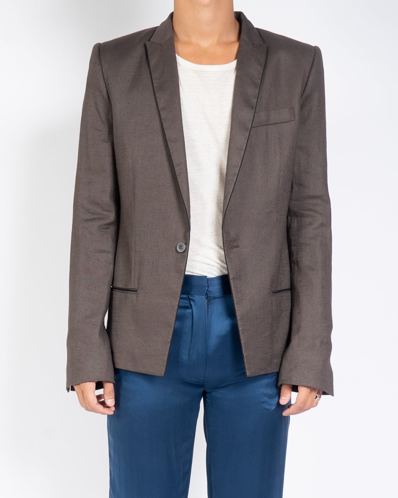 SS16 Hororo Chocolate Blazer Sample