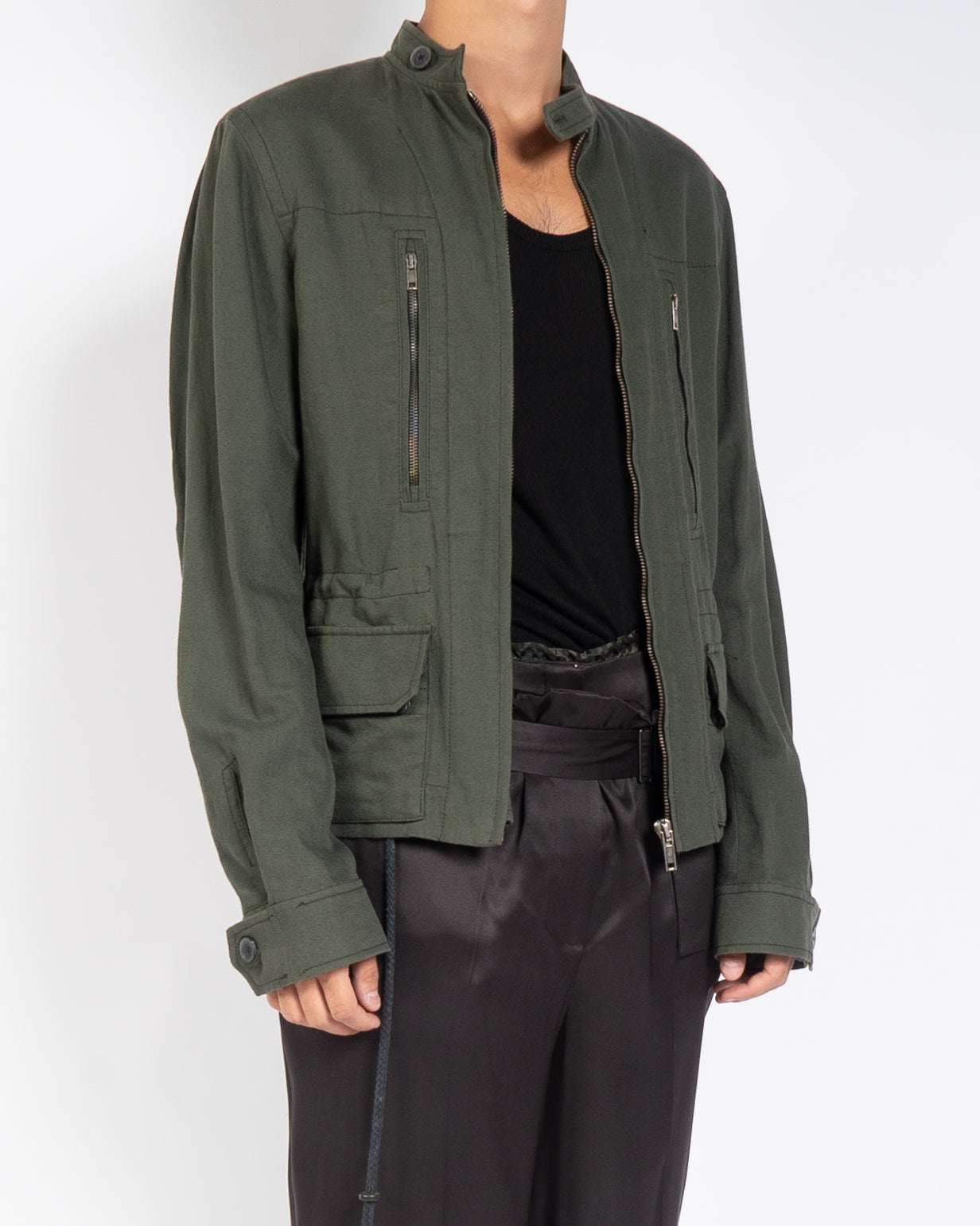 SS16 Green Cotton Jacket