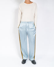 Load image into Gallery viewer, FW19 Light Blue Silk Lounge Trousers Sample
