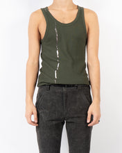 Load image into Gallery viewer, FW17 Khaki Foil Printed Tanktop