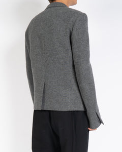 FW16 Sabatier Wool Grey Blazer Sample