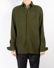 Load image into Gallery viewer, FW16 Oversized Green Cotton Shirt