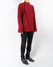 Load image into Gallery viewer, FW17 Proud Red Wool Shirt Coat Sample