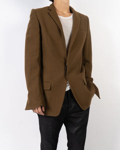 FW17 Brown Evening Blazer Sample
