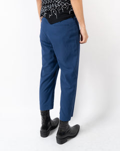 SS17 Asymmetrical Cigue Blue Trousers Sample
