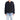 Silk Contrast Zip-Hoodie
