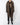 FW13 Brown Leather Coat Sample