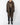 FW13 Brown Leather Coat Sample