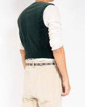 Load image into Gallery viewer, FW18 Nyssa Green Velvet Waistcoat