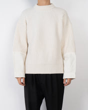 Load image into Gallery viewer, FW19 Dyed Panel Ivory Knit Sample