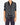 SS18 Waistcoat in Striped Viscose