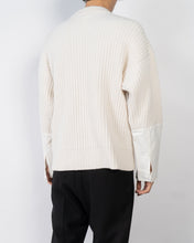 Load image into Gallery viewer, FW19 Dyed Panel Ivory Knit Sample