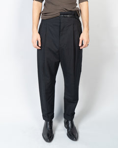 SS19 High Waisted Pleated Trousers Sample