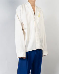 SS17 White Oversized Kimono Shirt