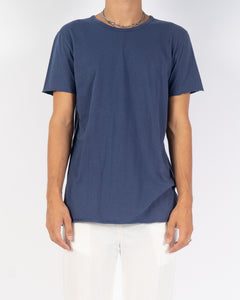 FW15 Blue Raw Hem T-Shirt Sample