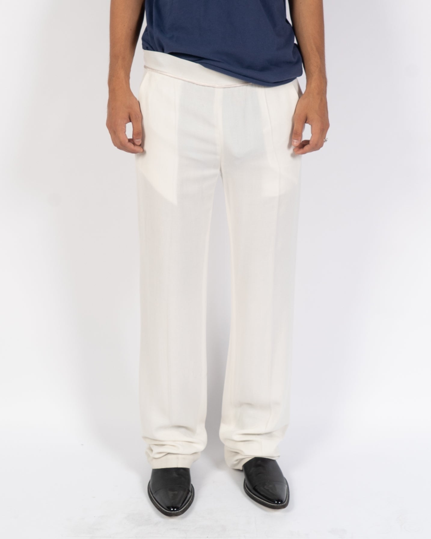 SS15 Phaseolus Ivory Trousers Sample