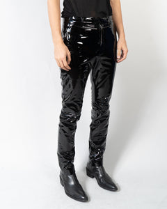 SS15 Vinyl Leather Trousers Sample