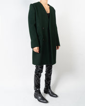 Load image into Gallery viewer, FW13 Green Wool Coat Sample
