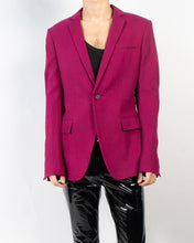 Load image into Gallery viewer, FW17 Proud Fuchsia Wool Evening Jacket Sample