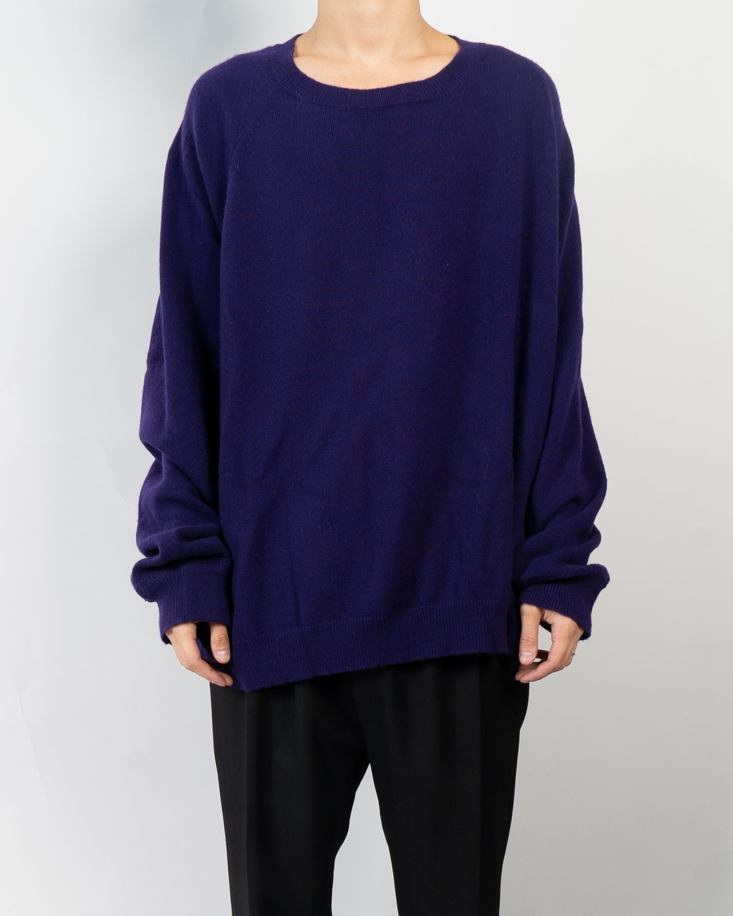 FW17 Duval Purple Oversized Knit 1 of 1 Sample
