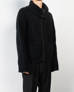 FW18 Borago Black Cardigan Sample