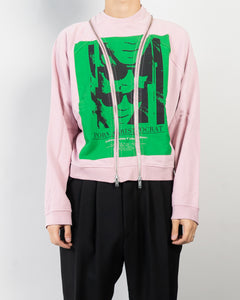 SS20 Pink Porn Aristocrat Zip Perth Crewneck Sample