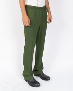 SS20 Khaki Elastic Waistband Trousers Sample