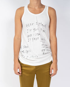 SS19 "I'm your Man" Printed Tanktop