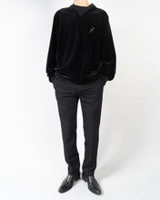 Load image into Gallery viewer, FW20 Perfect Stranger Embroidered Velvet Sweater Sample