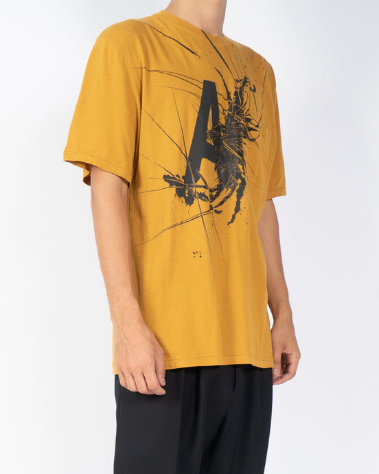 FW17 Yellow Printed T-Shirt Sample