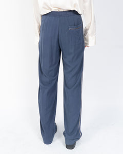 SS19 Bondi Blue Relaxed Sidestripe Trousers