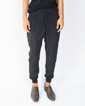 Load image into Gallery viewer, FW18 Golden Silk Striped Jogger