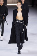 Load image into Gallery viewer, FW20 Black Embroidered Officer Coat