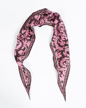 Load image into Gallery viewer, FW17 Bellegambe Floral Diamond Scarf