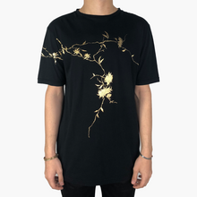 Load image into Gallery viewer, Golden Floral Printed T-Shirt