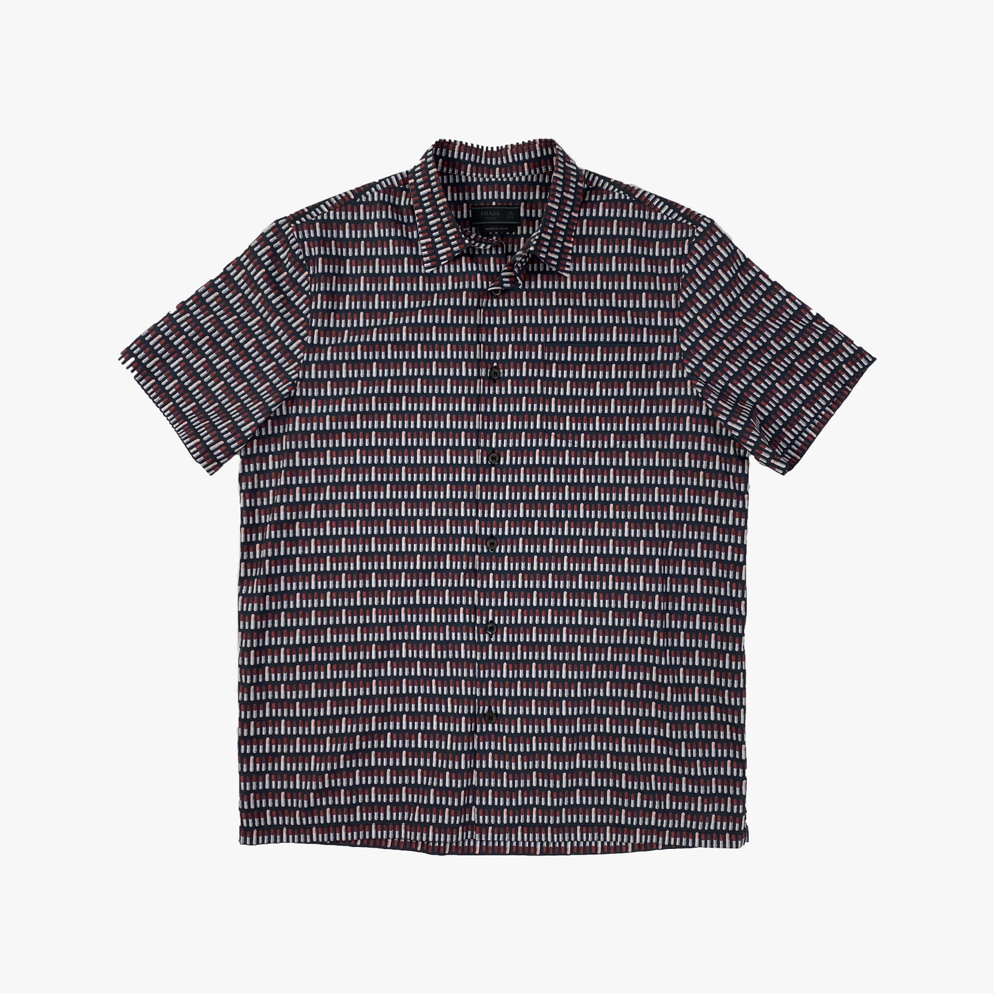 Full Lipstick Print Poplin Shirt