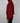 Red Embroidered Runway Zip-Hoodie