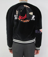 Load image into Gallery viewer, Patchwork Velvet Bomber