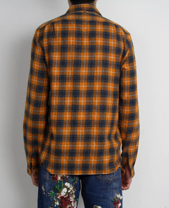 Orange Flannel Shirt