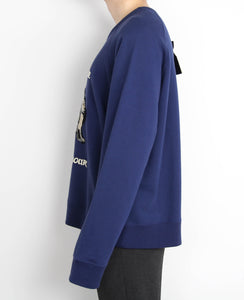 Rabbit embroidered Cotton Sweatshirt