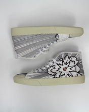 Load image into Gallery viewer, Graffiti Canvas High Top Sneaker