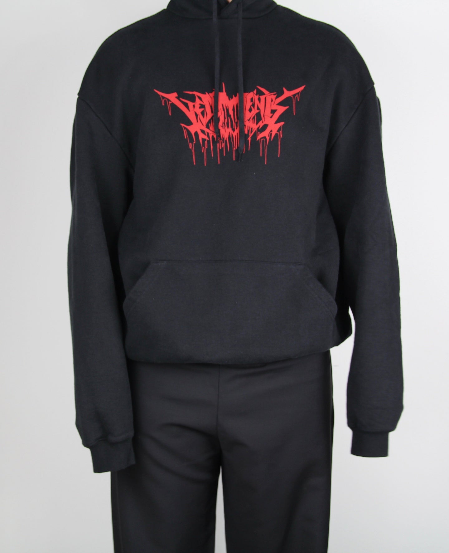 Oversized Metal Hoodie