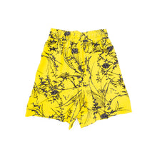 Load image into Gallery viewer, SS17 Yellow Floral Silk Boxershorts Sample