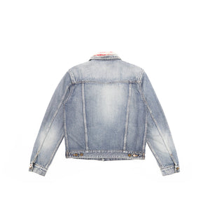 Bandana Denim Jacket