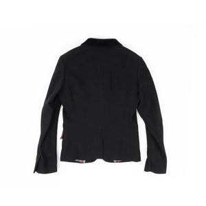 FW17 Black Velvet Collar Sample Blazer