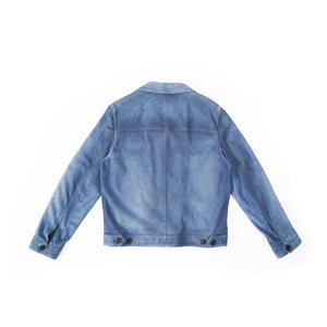 SS19 Blue Suede Jacket
