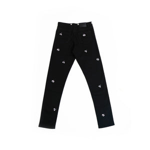 SS19 Kaws Bee Embroidered Denim