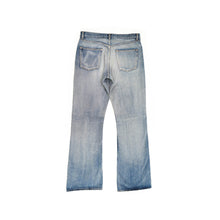 Load image into Gallery viewer, Flared Washed Denim